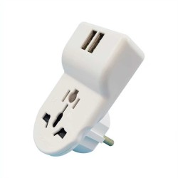 Αντάπτορας πρίζας με 2 θύρες USB - International - RTA09-39 - 939000 Αντάπτορας πρίζας με 2 θύρες USB - International - RTA09-39 - 939000