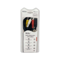 Καλώδιο σήματος VGA σε RCA - 550-3R - 1.5m - 095400 Καλώδιο σήματος VGA σε RCA - 550-3R - 1.5m - 095400