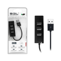 Αντάπτορας USB Hub με 3 θύρες - 303P - 12cm - 095950 Αντάπτορας USB Hub με 3 θύρες - 303P - 12cm - 095950