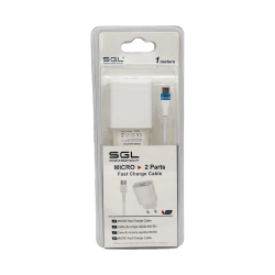 Αντάπτορας φόρτισης με καλώδιο και 2 θύρες USB - Micro USB - Quick Charge - B13-F2 - 1m - 099538 Αντάπτορας φόρτισης με καλώδιο και 2 θύρες USB - Micro USB - Quick Charge - B13-F2 - 1m - 099538
