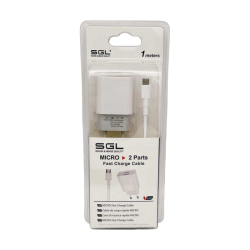 Αντάπτορας φόρτισης με καλώδιο - Micro USB - Quick Charge - D13-S2 - 1m - 099569 Αντάπτορας φόρτισης με καλώδιο - Micro USB - Quick Charge - D13-S2 - 1m - 099569