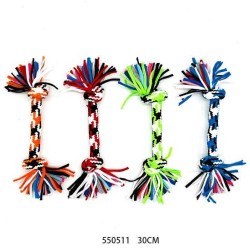 Παιχνίδι σκύλου σχοινί με κόμπους - 30cm - 12pcs - 550511 Παιχνίδι σκύλου σχοινί με κόμπους - 30cm - 12pcs - 550511