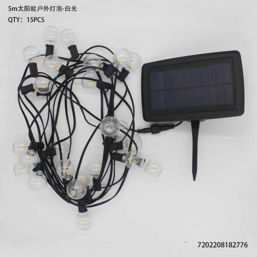 Ηλιακό σετ εξωτερικού φωτισμού LED - 5m - 182776 Ηλιακό σετ εξωτερικού φωτισμού LED - 5m - 182776