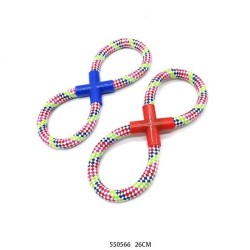 Παιχνίδι σκύλου σχοινί - 26cm - 12pcs - 550566 Παιχνίδι σκύλου σχοινί - 26cm - 12pcs - 550566