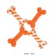 Παιχνίδι σκύλου κόκκαλο από σχοινί - 20cm - 12pcs - 550593 Παιχνίδι σκύλου κόκκαλο από σχοινί - 20cm - 12pcs - 550593