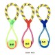Παιχνίδι σκύλου σχοινί με μπάλα - 40cm - 12pcs - 550569 Παιχνίδι σκύλου σχοινί με μπάλα - 40cm - 12pcs - 550569