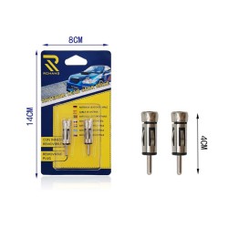 Αντάπτορας κεραίας αυτοκινήτου - Male - 2pcs - A020 - 004536