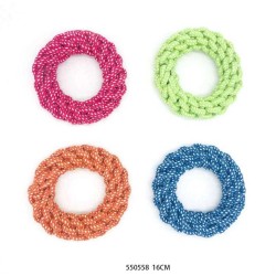 Παιχνίδι σκύλου κρίκος από σχοινί - 16cm - 550558 Παιχνίδι σκύλου κρίκος από σχοινί - 16cm - 550558