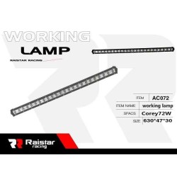 Προβολέας οχημάτων LED - Μπάρα - 63cm - R-D11302-072 - 110052