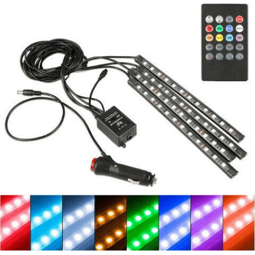 Σετ φωτισμού καμπίνας αυτοκινήτου LED RGBW - R-D19101-M12 - 110017 Σετ φωτισμού καμπίνας αυτοκινήτου LED RGBW - R-D19101-M12 - 110017