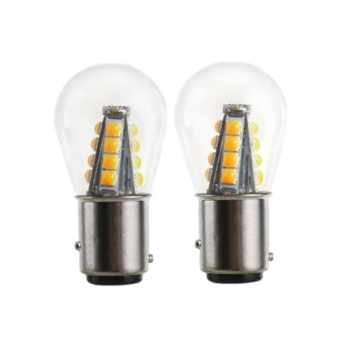Λαμπτήρες LED διπολικοί - S25 - R-DS25D-02AU - 2pcs - 110220 Λαμπτήρες LED διπολικοί - S25 - R-DS25D-02AU - 2pcs - 110220