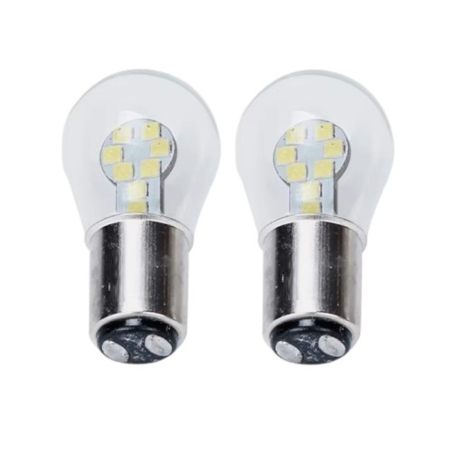 Λαμπτήρες LED διπολικοί - S25 - R-DS25D-03AU - 2pcs - 110222 Λαμπτήρες LED διπολικοί - S25 - R-DS25D-03AU - 2pcs - 110222