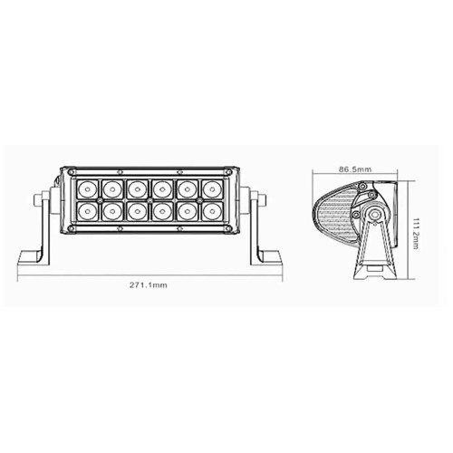 Προβολέας οχημάτων LED - R-D11101E-B036 - 110617 Προβολέας οχημάτων LED - R-D11101E-B036 - 110617