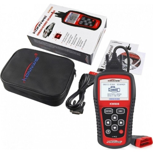 Ψηφιακό διαγνωστικό αυτοκινήτων OBDII/EOBD - 1740209/01 - KW-808 - Konnwei - 170426 Ψηφιακό διαγνωστικό αυτοκινήτων OBDII/EOBD - 1740209/01 - KW-808 - Konnwei - 170426