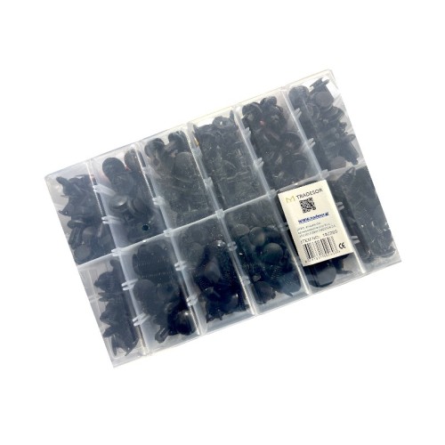 Σετ συνδετήρες αυτοκινήτου 12 τύπων - 240pcs - 180260 Σετ συνδετήρες αυτοκινήτου 12 τύπων - 240pcs - 180260