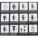 Σετ συνδετήρες αυτοκινήτου 13 τύπων - 545pcs - 180263 Σετ συνδετήρες αυτοκινήτου 13 τύπων - 545pcs - 180263