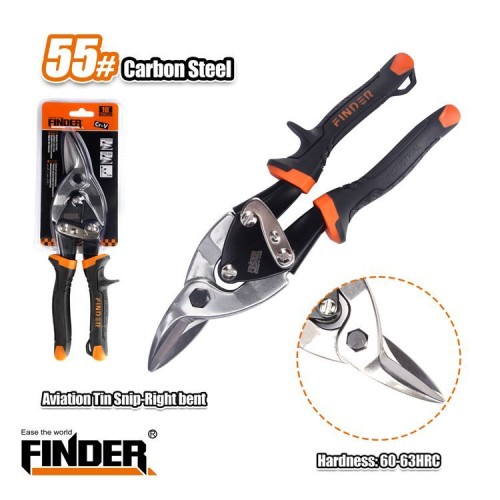 Ψαλίδι λαμαρίνας δεξιάς κοπής - 10" - Finder - 191869