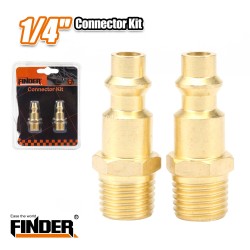 Αρσενικό ρακόρ - FXZ-003 - 1/4 - 2pcs - Finder - 194109 Αρσενικό ρακόρ - FXZ-003 - 1/4 - 2pcs - Finder - 194109