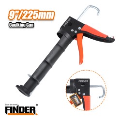 Πιστόλι σιλικόνης ανοικτού τύπου περτσινωτό - 9"/225mm - Finder - 195425