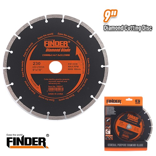 Διαμαντόδισκος - 230mm/9'' - Finder - 195547 Διαμαντόδισκος - 230mm/9'' - Finder - 195547