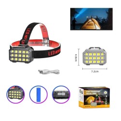 Φακός κεφαλής LED - 818 - 200439 Φακός κεφαλής LED - 818 - 200439