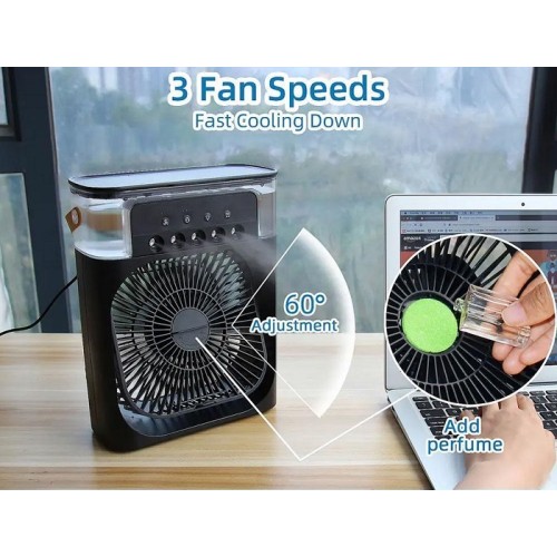 Ανεμιστήρας & υγραντήρας mini - Air Cooler - 845 - 512820 - Black Ανεμιστήρας & υγραντήρας mini - Air Cooler - 845 - 512820 - Black