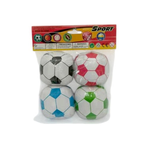 Σετ μαλακά μπαλάκια παιχνιδιού - No.3 - 4pcs - 0648-52 - 222067 Σετ μαλακά μπαλάκια παιχνιδιού - No.3 - 4pcs - 0648-52 - 222067