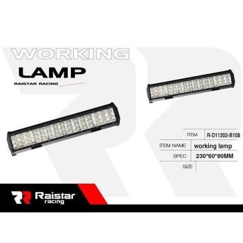 Προβολέας οχημάτων LED - Μπάρα - R-D11202-B252 - 110674