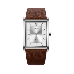 Αναλογικό ρολόι χειρός – Skmei - 9256 - Brown/Silver Αναλογικό ρολόι χειρός – Skmei - 9256 - Brown/Silver