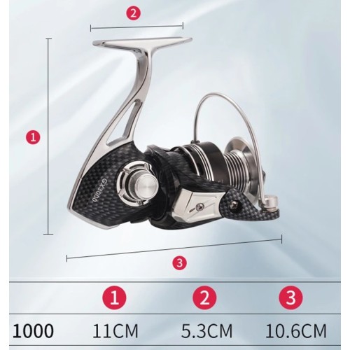 Μηχανάκι ψαρέματος - GX1000 - 31097 Μηχανάκι ψαρέματος - GX1000 - 31097