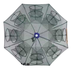 Πτυσσόμενη παγίδα ψαρέματος - Κιούρτος με 16 εισόδους - 31354 Πτυσσόμενη παγίδα ψαρέματος - Κιούρτος με 16 εισόδους - 31354