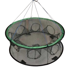 Πτυσσόμενη παγίδα ψαρέματος - Κιούρτος με 6 εισόδους - 60x26cm - 831378 Πτυσσόμενη παγίδα ψαρέματος - Κιούρτος με 6 εισόδους - 60x26cm - 831378