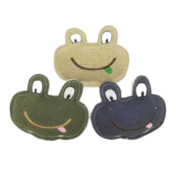 Υφασμάτινο παιχνίδι σκύλου βατραχάκι - 10x13cm - 12pcs - 550842