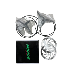 Δισκόπλακα μοτοποδηλάτου - S49-33 - 160mm - 665160