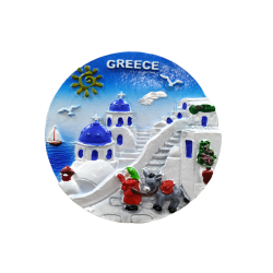 Tουριστικό μαγνητάκι Souvenir – Σετ 12pcs - Resin Magnet - Greece - 678247 Tουριστικό μαγνητάκι Souvenir – Σετ 12pcs - Resin Magnet - Greece - 678247