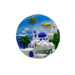 Tουριστικό μαγνητάκι Souvenir – Σετ 12pcs - Resin Magnet - Greece - 678249 Tουριστικό μαγνητάκι Souvenir – Σετ 12pcs - Resin Magnet - Greece - 678249
