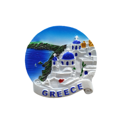 Tουριστικό μαγνητάκι Souvenir – Σετ 12pcs - Resin Magnet - Greece - 678251 Tουριστικό μαγνητάκι Souvenir – Σετ 12pcs - Resin Magnet - Greece - 678251