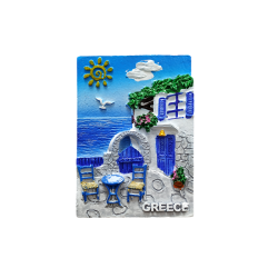 Tουριστικό μαγνητάκι Souvenir – Σετ 12pcs - Resin Magnet - Greece - 678260 Tουριστικό μαγνητάκι Souvenir – Σετ 12pcs - Resin Magnet - Greece - 678260