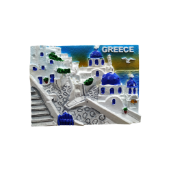 Tουριστικό μαγνητάκι Souvenir – Σετ 12pcs - Resin Magnet - Greece - 678264