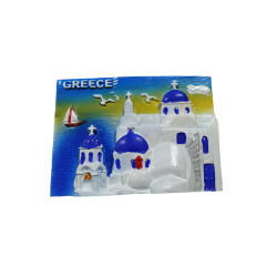 Tουριστικό μαγνητάκι Souvenir – Σετ 12pcs - Resin Magnet - Greece - 678267 Tουριστικό μαγνητάκι Souvenir – Σετ 12pcs - Resin Magnet - Greece - 678267