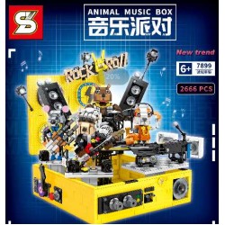 Σετ κατασκευών DIY με τουβλάκια - 7899 - 651548