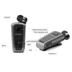 Ασύρματο ακουστικό Bluetooth - F910 - Fineblue - 700017 - Black