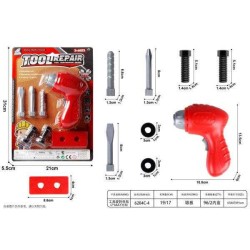 Παιδικό σετ εργαλείων - 6204C-4 - 221740 Παιδικό σετ εργαλείων - 6204C-4 - 221740