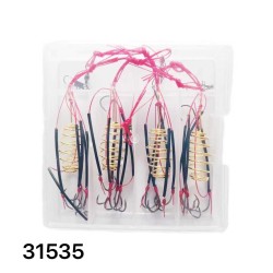 Μαλαγρωτής ψαρέματος σπιράλ με αγκίστρια - 4pcs - 31535 Μαλαγρωτής ψαρέματος σπιράλ με αγκίστρια - 4pcs - 31535