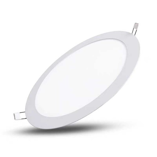 Φωτιστικό LED - Round Panel - Χωνευτό - 18W - 6500K - 009307