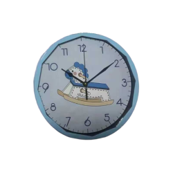 Παιδικό ρολόι τοίχου - XH-6628 - 166283 - Blue Παιδικό ρολόι τοίχου - XH-6628 - 166283 - Blue