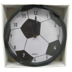 Ρολόι τοίχου - Soccer - XH-6629 - 166290 - Black Ρολόι τοίχου - Soccer - XH-6629 - 166290 - Black