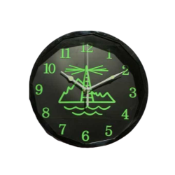 Ρολόι τοίχου - XH-6630 - 166306 - Black Ρολόι τοίχου - XH-6630 - 166306 - Black
