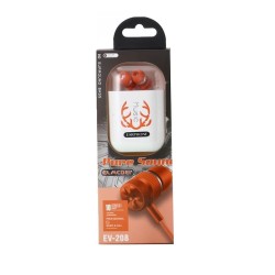 Ενσύρματα ακουστικά - EV-208 - 202289 - Orange Ενσύρματα ακουστικά - EV-208 - 202289 - Orange