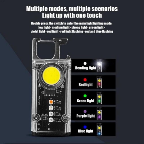 Πολυλειτουργικός φακός LED μπρελόκ - G906 - 251506 Πολυλειτουργικός φακός LED μπρελόκ - G906 - 251506